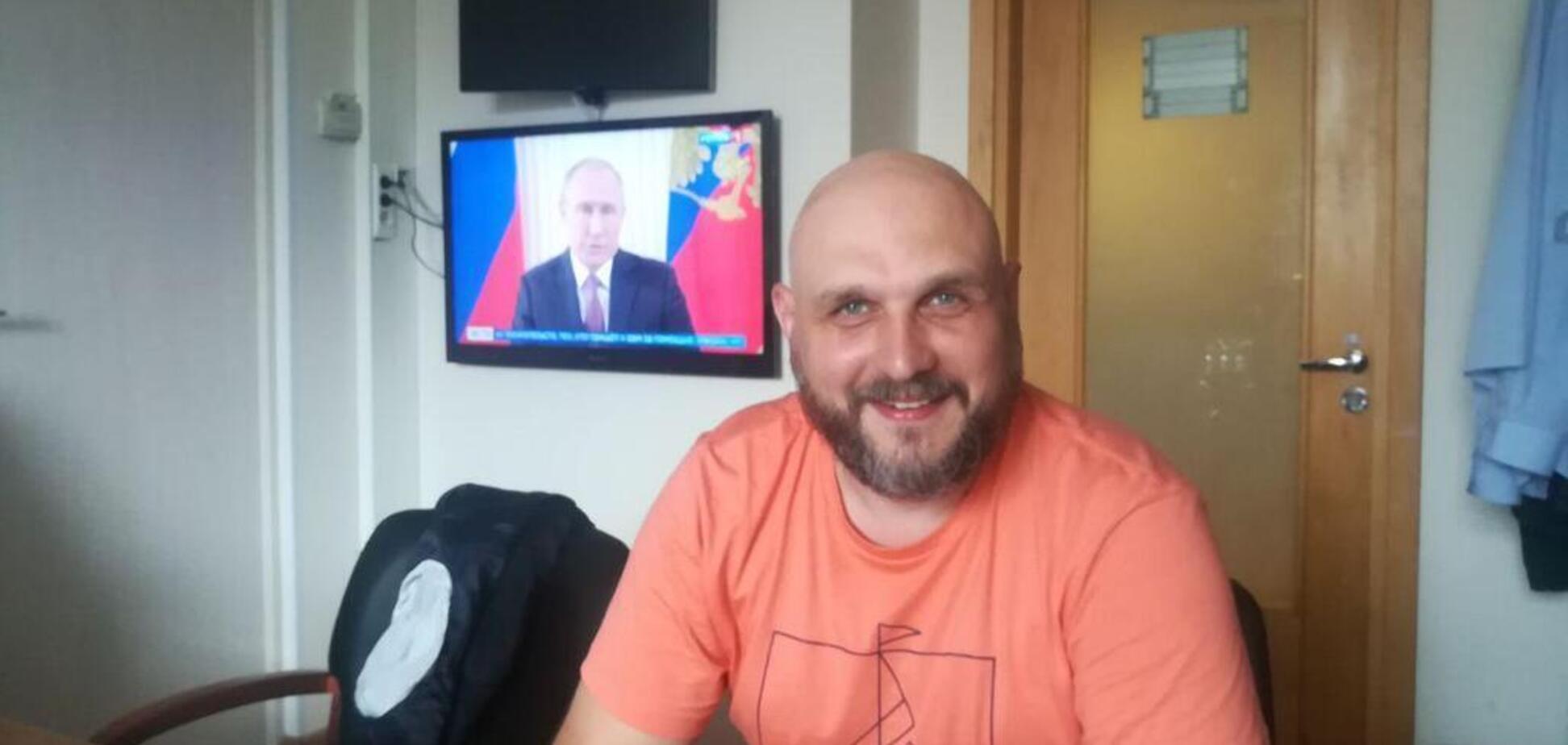 Поребрик News: ветеран АТО устроил антиукраинский демарш в России