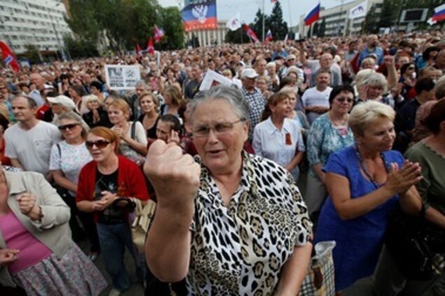 Москва испугалась инакомыслия в Донецке