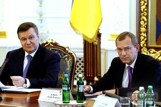 Виктор Янукович и Андрей Клюев