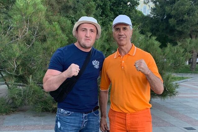 Скандальный российский боксер засветился в Крыму