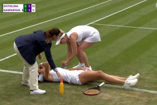 Начались судороги: Свитолину шокировал инцидент на Wimbledon