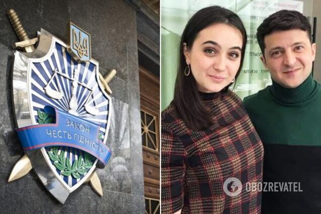 Юлия Мендель и Владимир Зеленский