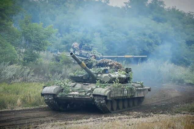 Учения ВСУ в зоне ООС на Донбассе