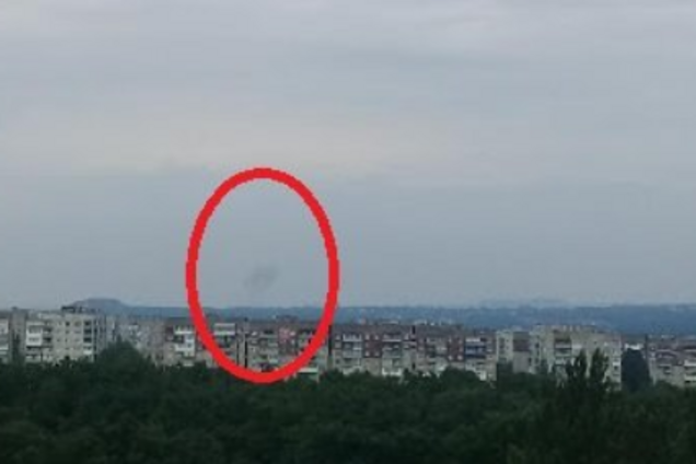 Взрыв в Горловке