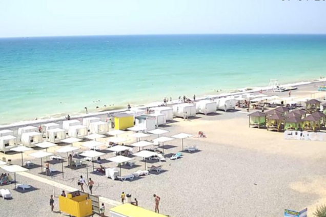 Пляж в Крыму