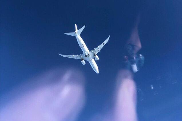 Самолет США пронесся над Крымом: россияне запаниковали. Видео