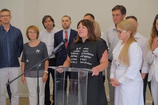 Тимошенко представила обновленную команду 'Батьківщини' в Киеве