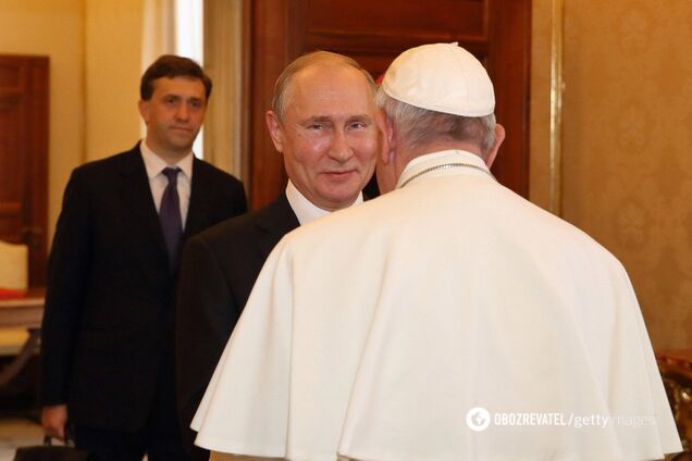 Володимир Путін і Папа Римський