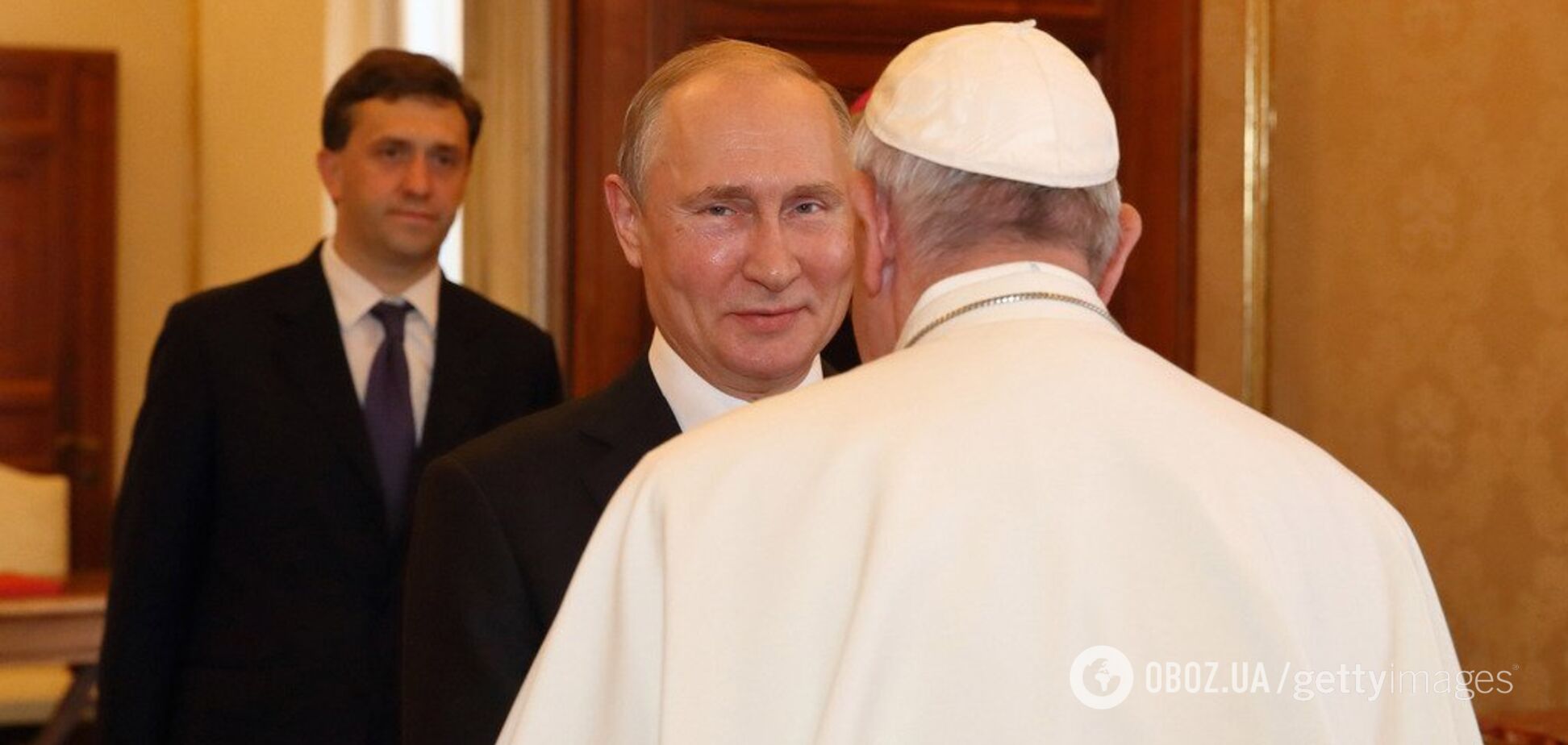 Папа Римський після зустрічі з Путіним різко висловився про Донбас