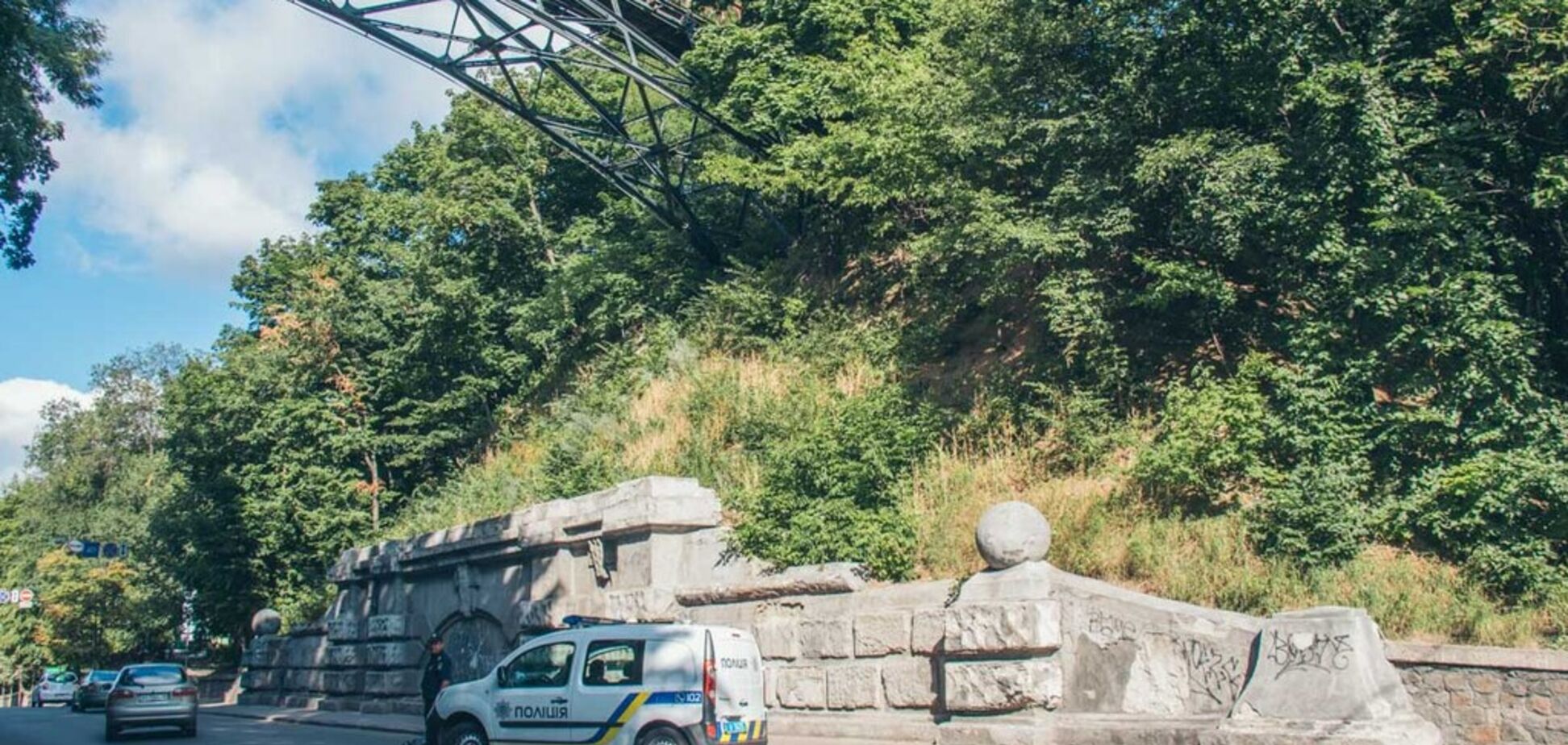 Міст закоханих в Києві