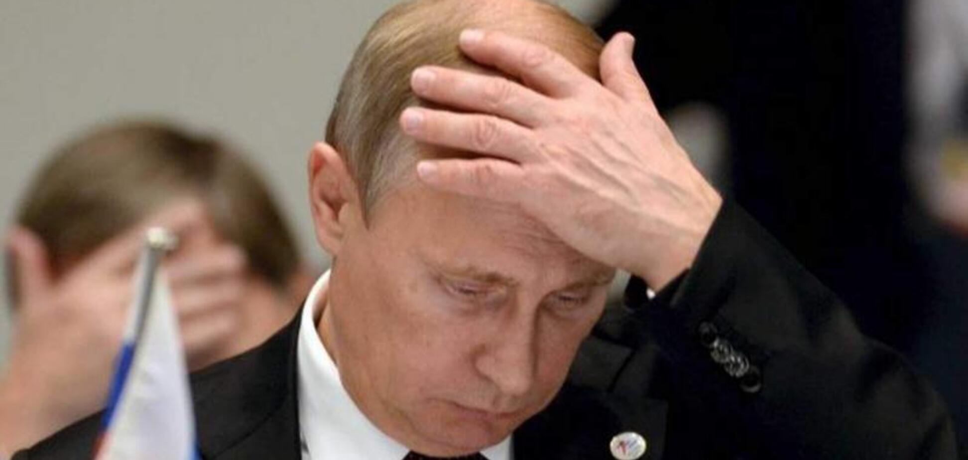 'Он еще и в носу ковырялся': в сети высмеяли странное фото с Путиным