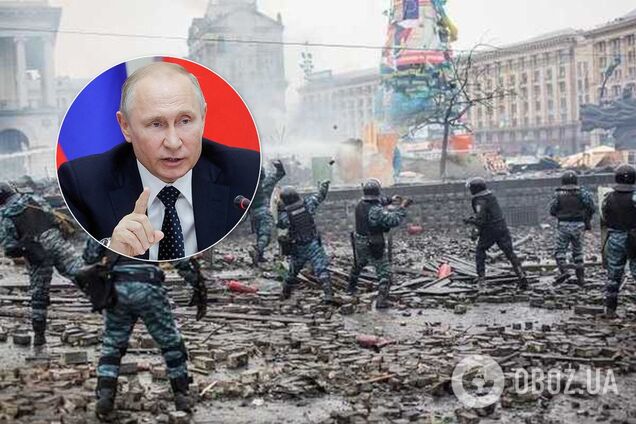 "Янукович не міг": Путін зробив грузинів винними в розстрілі Майдану