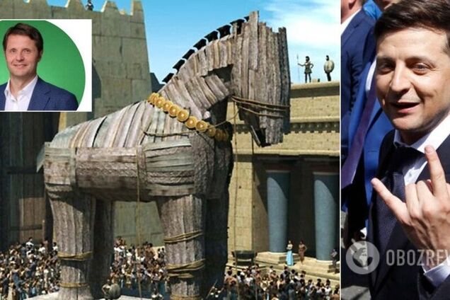 Андрей Холодов и Владимир Зеленский