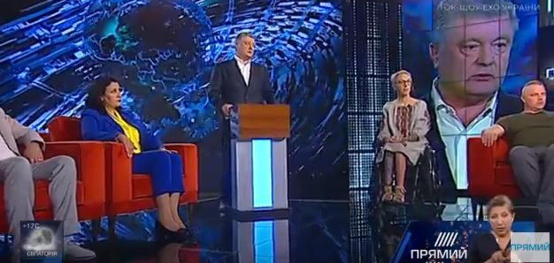 Петро Порошенко в телеефірі 'Прямого'