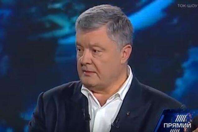 Петро Порошенко в телеефірі Прямого