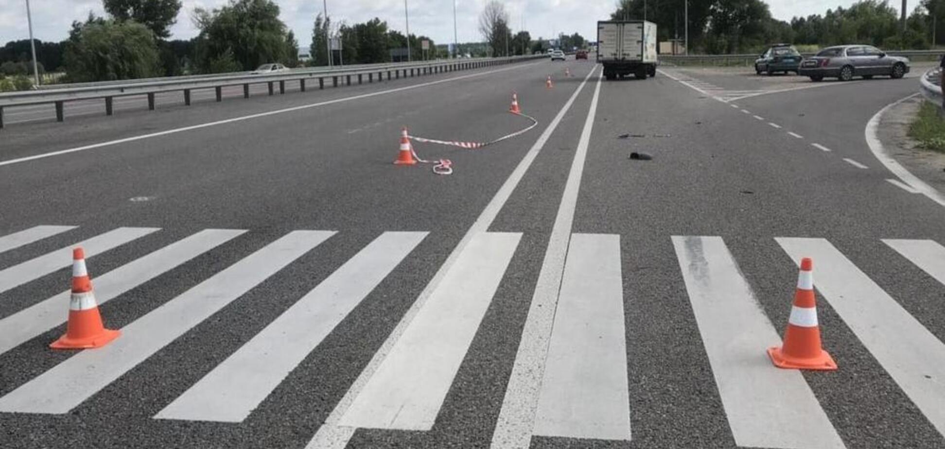 Під Києвом на одному переході за добу збили двох пішоходів: є жертва