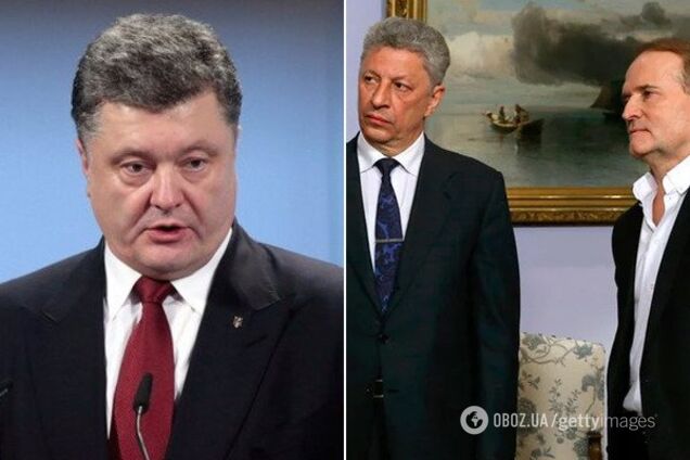 'Запит на помсту': Порошенко пояснив, чому не покарав Медведчука за польоти до Росії
