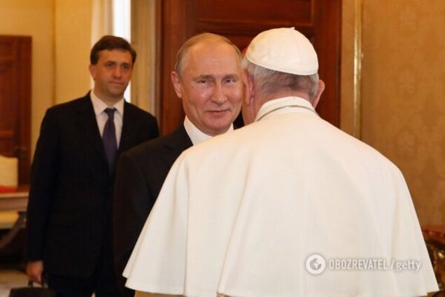 Папа Римський відшив Путіна: що трапилося