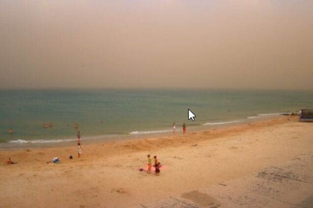 Пылевая буря в Кирилловке