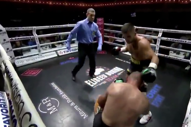 Непобедимый украинский боксер выиграл бой нокаутом