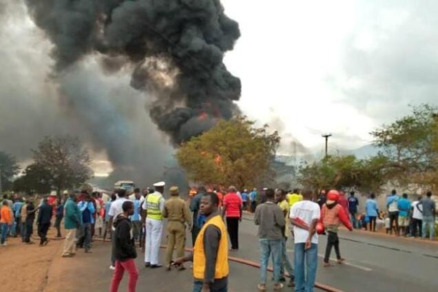 Взрыв бензовоза в Танзании