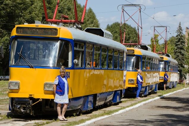 У Дніпрі на маршрути вийшли 6 німецьких трамваїв