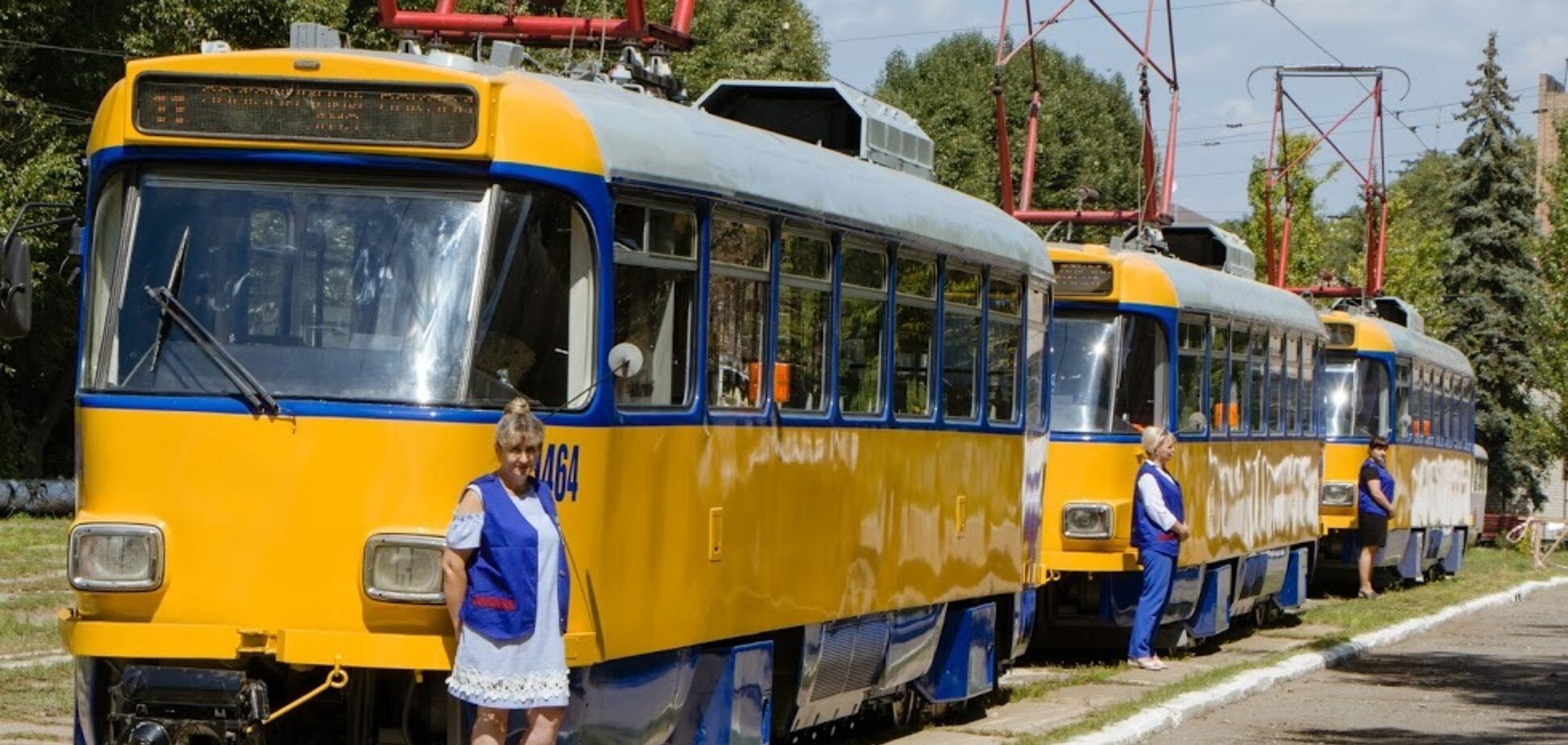 У Дніпрі на маршрути вийшли 6 німецьких трамваїв
