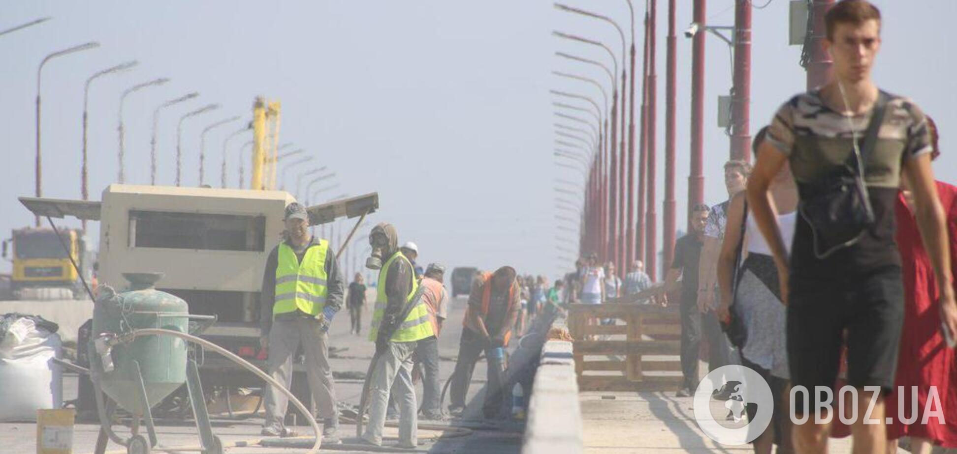 В Днепре перекрытие Нового моста продлили еще на 5 дней: причина