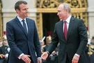 Володимир Путін і Еммануель Макрон
