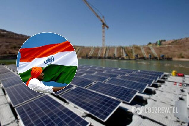 С суши на воду: дефицит земли в Индии заставит солнечные электростанции плавать