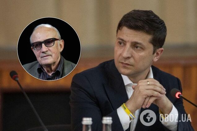 Политолог Андрей Пионтковский и президент Украины Владимир Зеленский