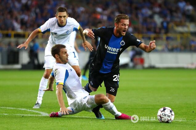 Динамо – Брюгге: весь матч на видео