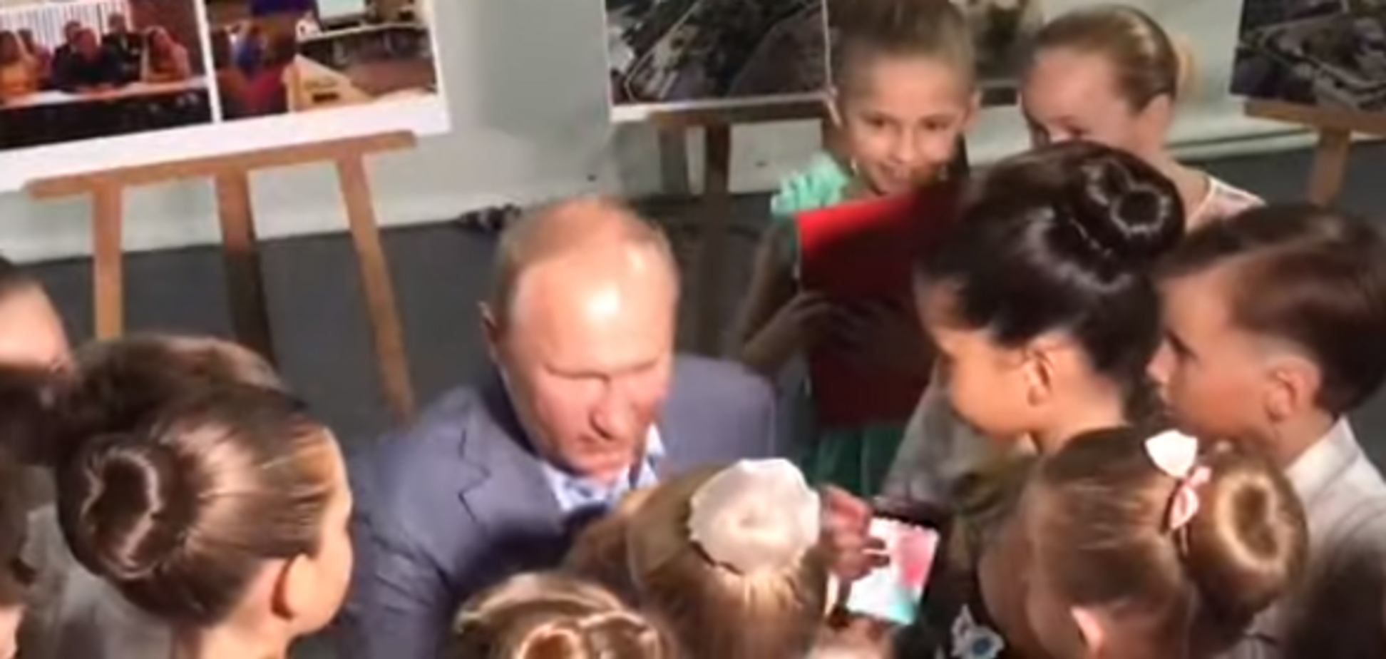 Володимир Путін із дітьми