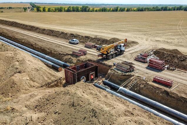 В Крыму строят новый водоканал