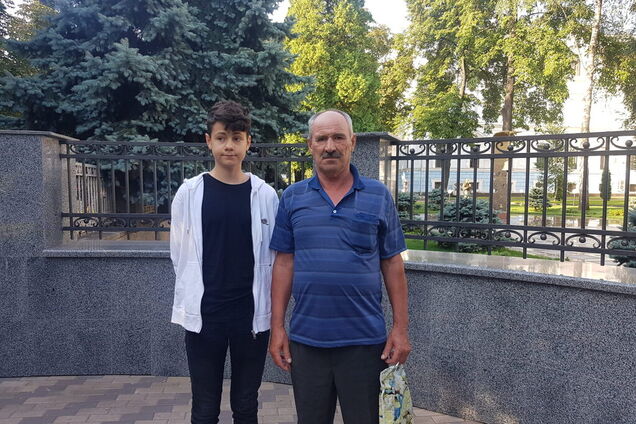 Батько Олега Обухівського та його 16-річний син