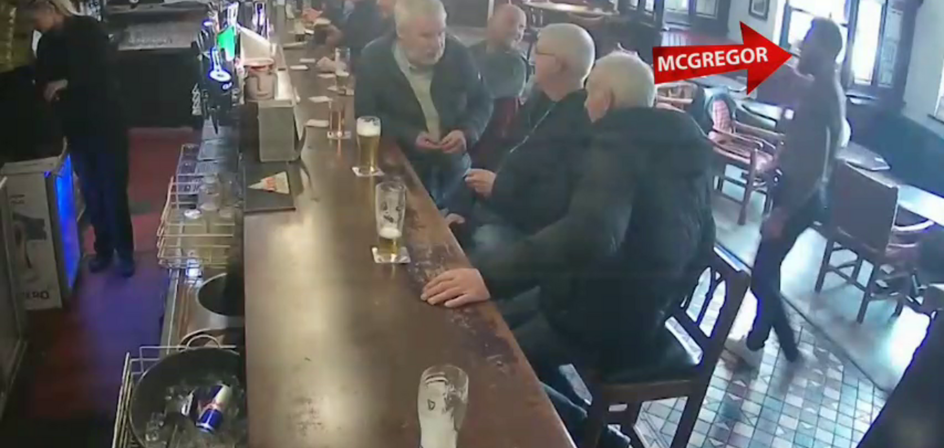 МакГрегор зробив мерзенний вчинок у барі і потрапив на відео