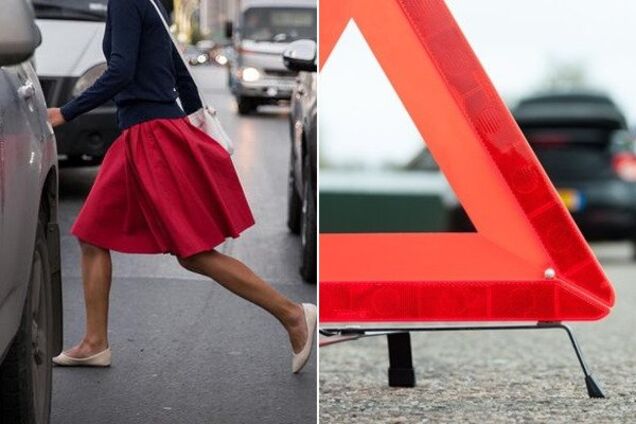 Мчалось по встречной: в Днепре авто переехало женщину. Видеофакт