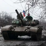 Танк на Донбассе