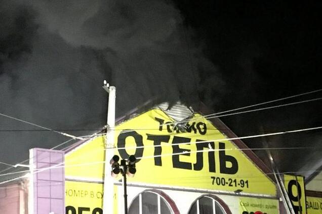 Жуткий пожар в отеле Одессы: появилось пугающее фото изнутри