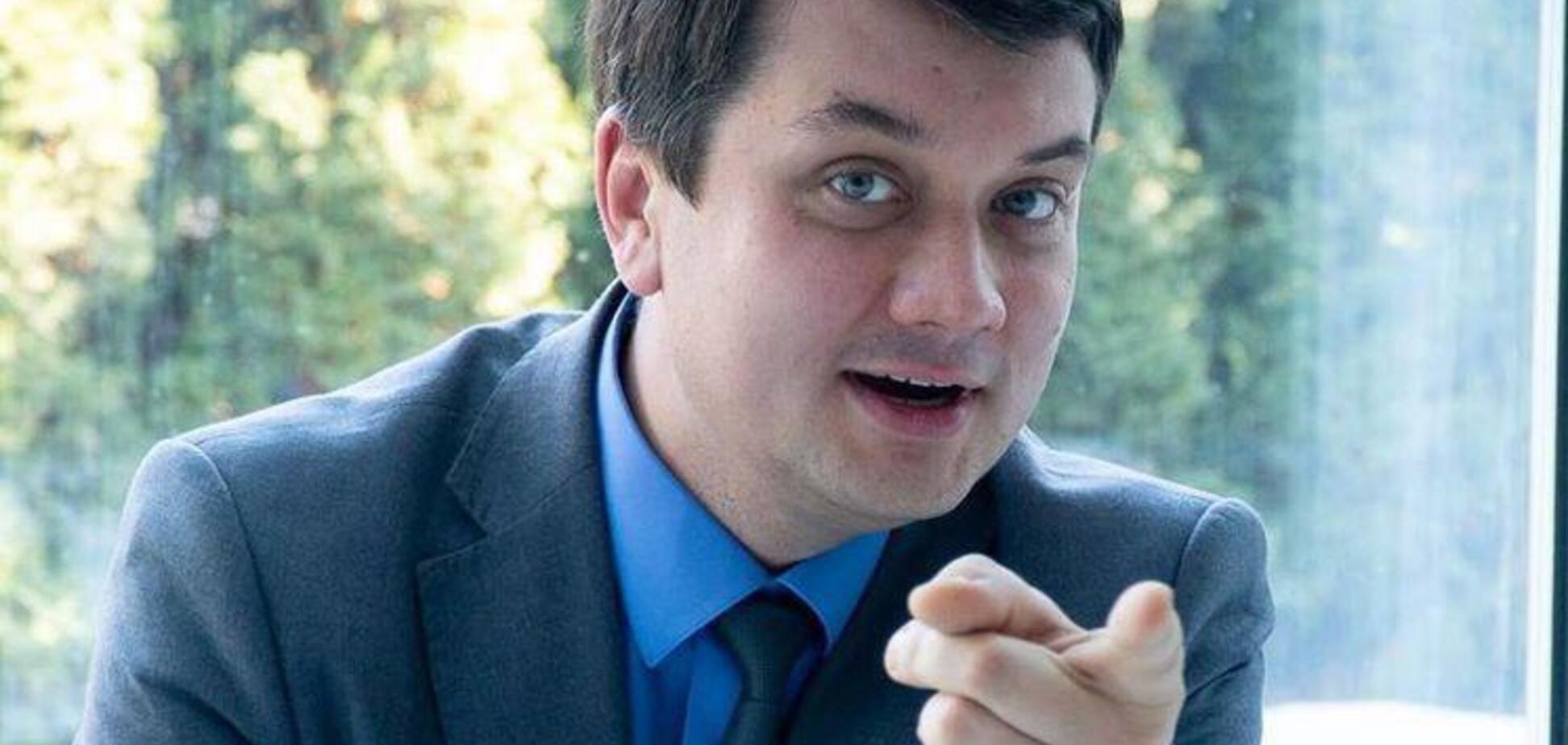 Невозможно: Разумков сделал громкое заявление о войне на Донбассе
