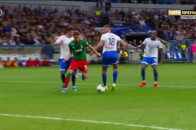 Футболіст збірної України зганьбився у першому матчі за московський клуб