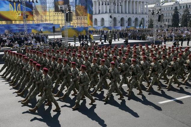 Марш захисників України: давайте подякуємо нашим військовим!