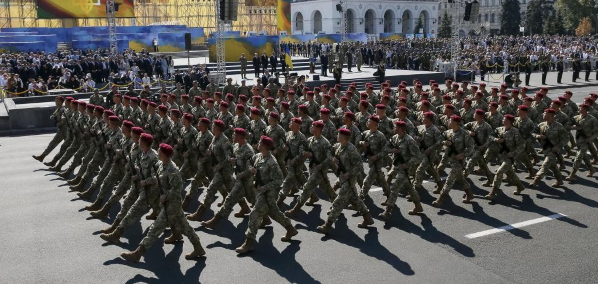 Марш захисників України: давайте подякуємо нашим військовим!
