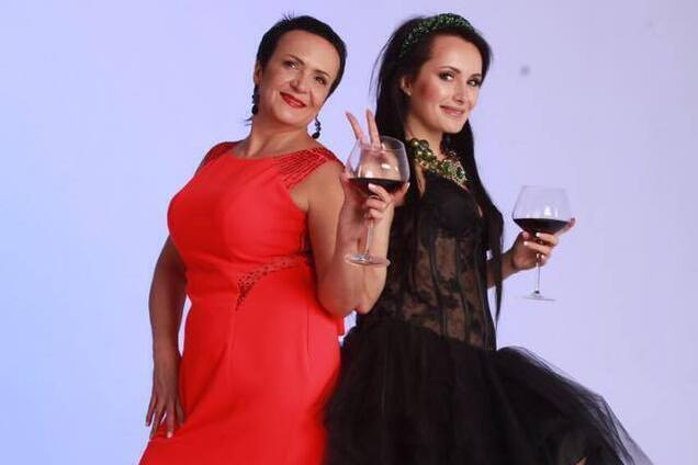 Надежда Головач с дочкой Юлией