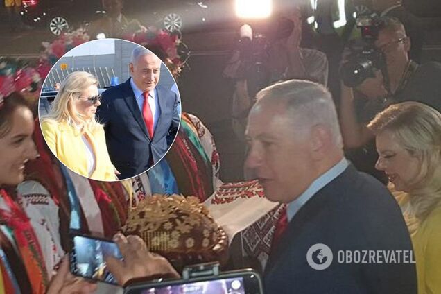 Премьер Израиля Биньямин Нетаньяху с женой Сарой