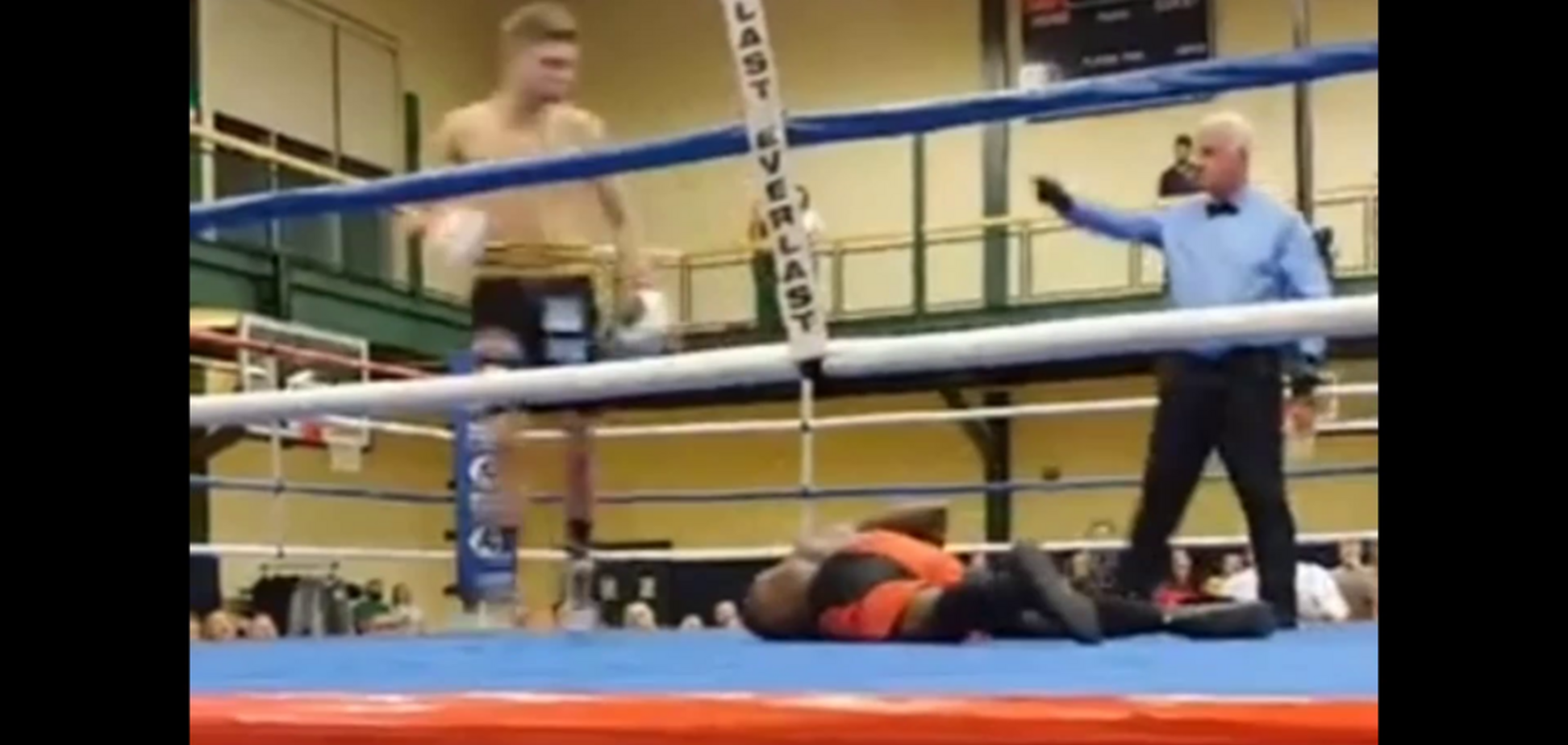 Американского боксера отправили в жуткий нокаут на 94 секунде боя