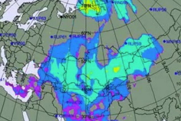 Радиация накрыла половину России