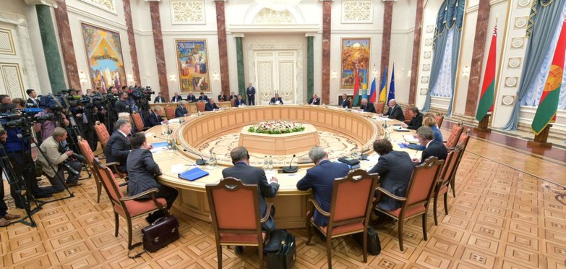 Переговоры по Донбассу в Минске