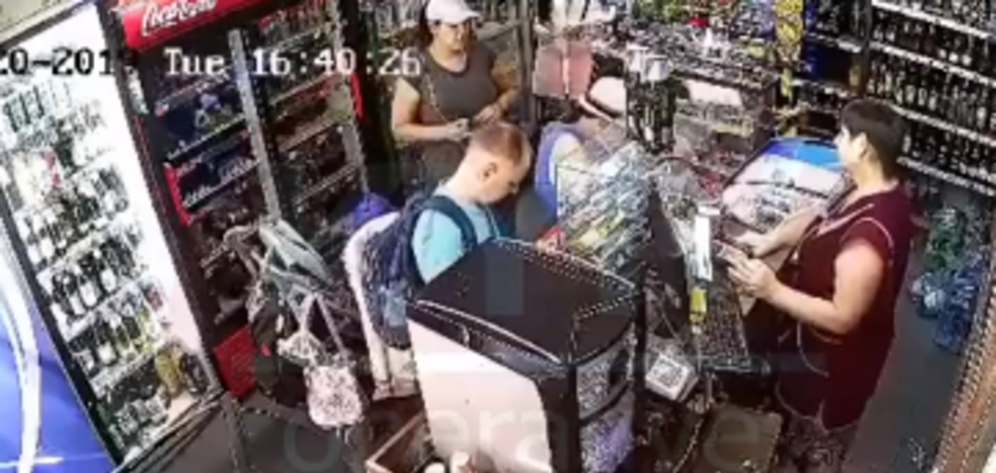 Воровка, которая обокрала женщину в Киеве