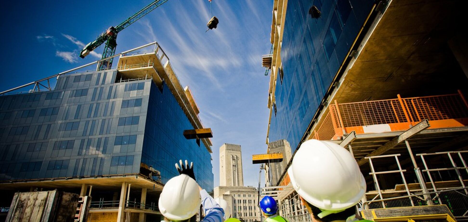 В Украине отрасль строительства показала прирост более 15%